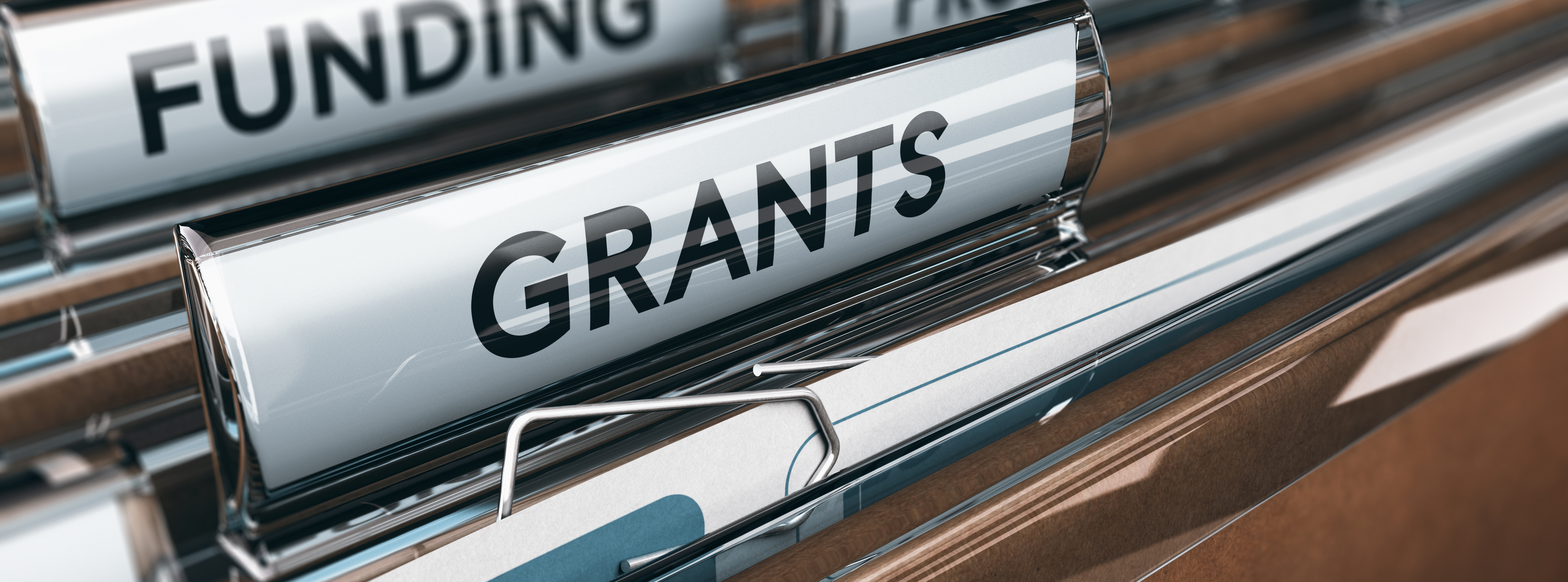 Grants and funding file folders