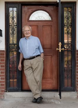 Don Schierling at home