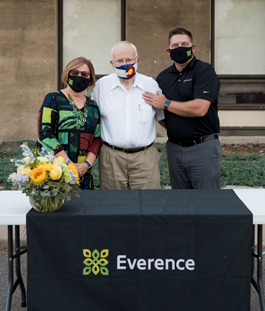 Rhoda Blough, Don Schierling and Brent Miller