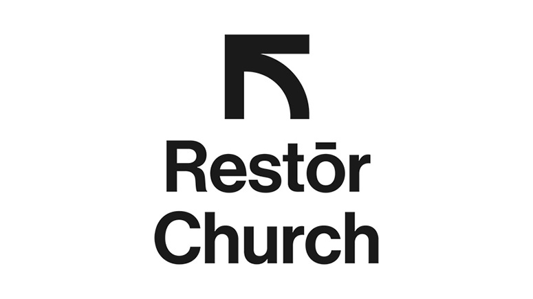 Restor Church logo in black