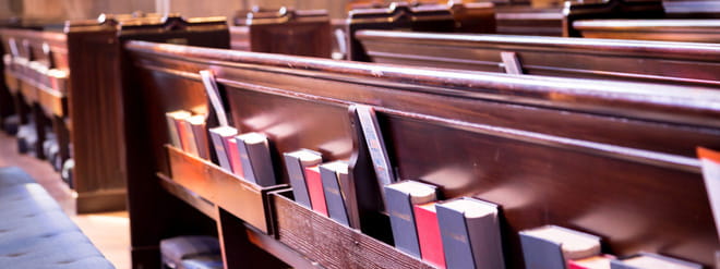 Church pew